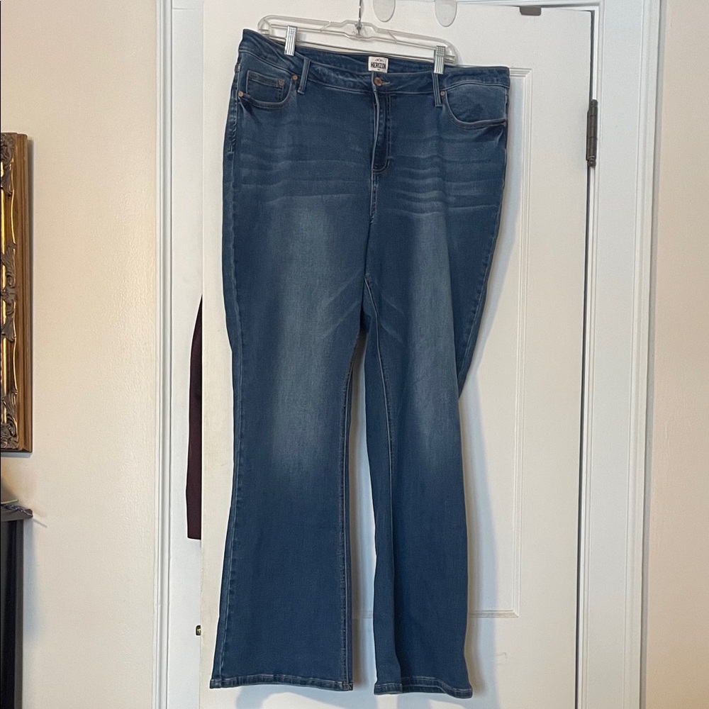Herizon Flare Blue Denim Jeans